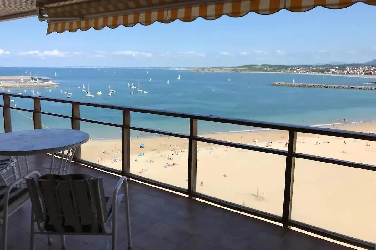 Apartamento Vistas increibles, en la playa de hondarribia 0*,